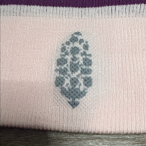 NWT FP Movement Go To Striped Sports Bra M/L Pink Purple - Picture 7 of 7